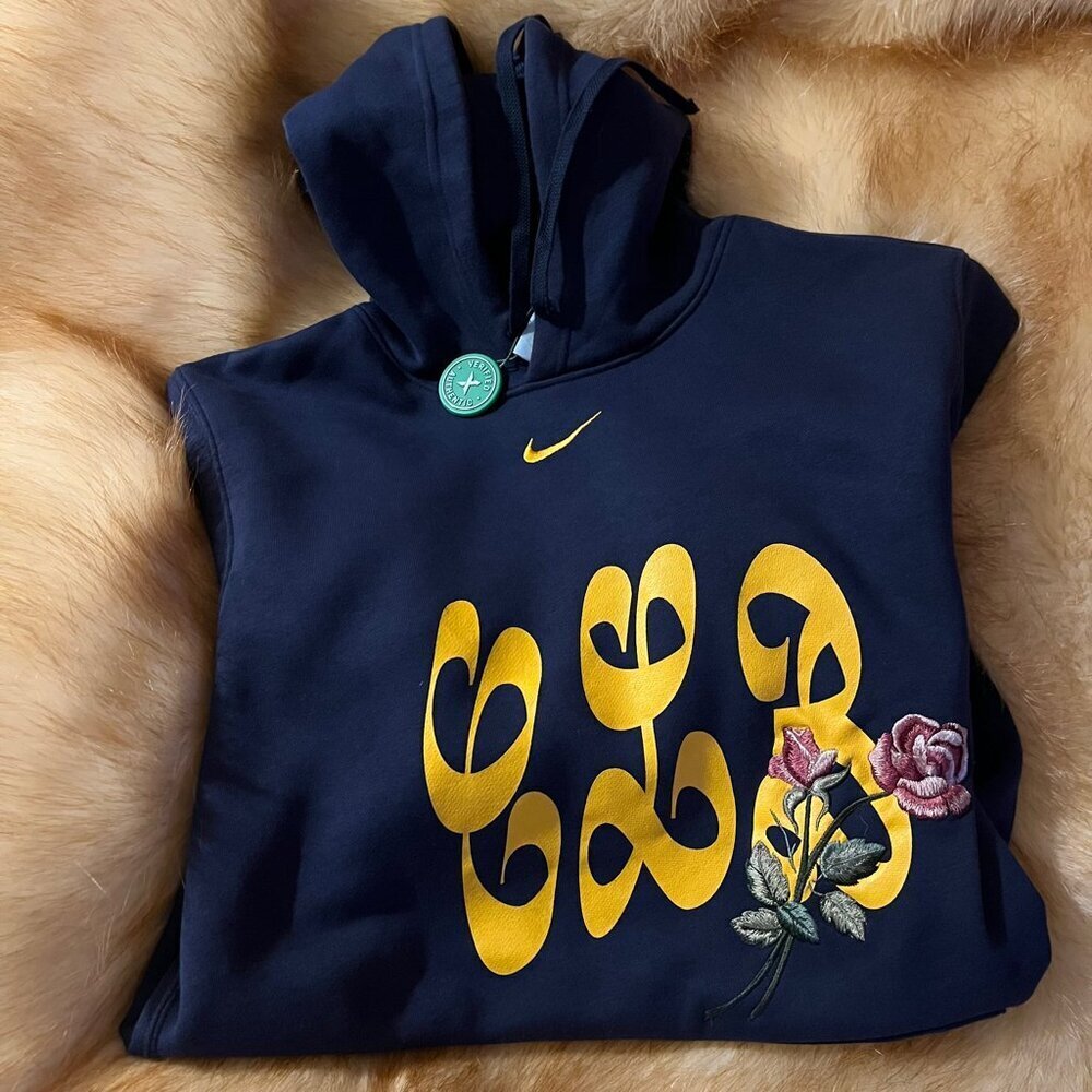 Nike CLB ovo Hoody Sz Medium Navy blue StockX